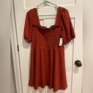 Brand new Nine West Rust colored dress